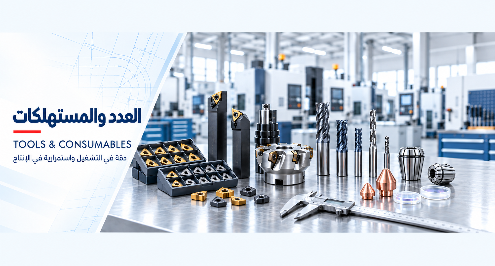 العدد والمستهلكات