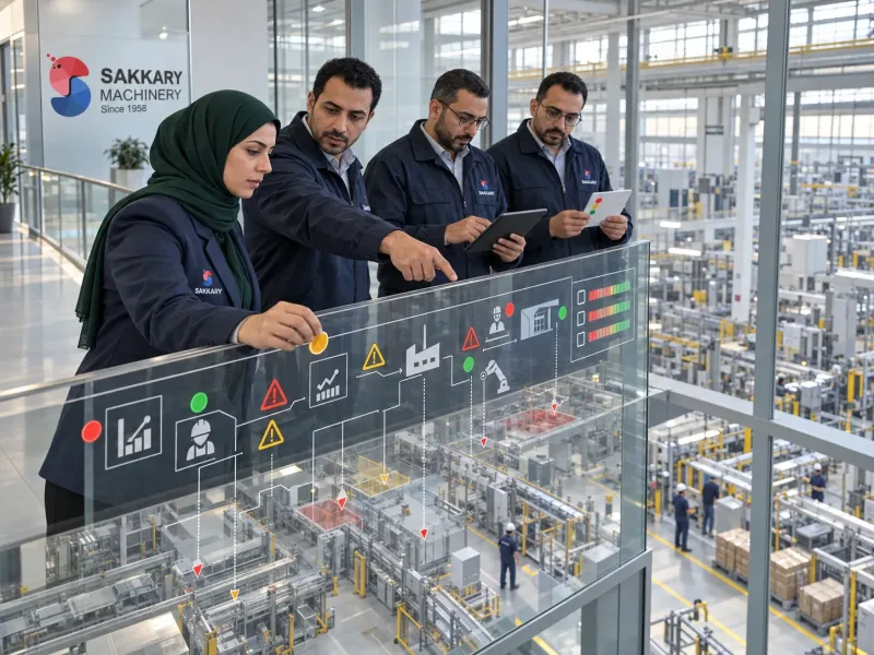 Factory team reviewing common machinery ROI analysis selection risks