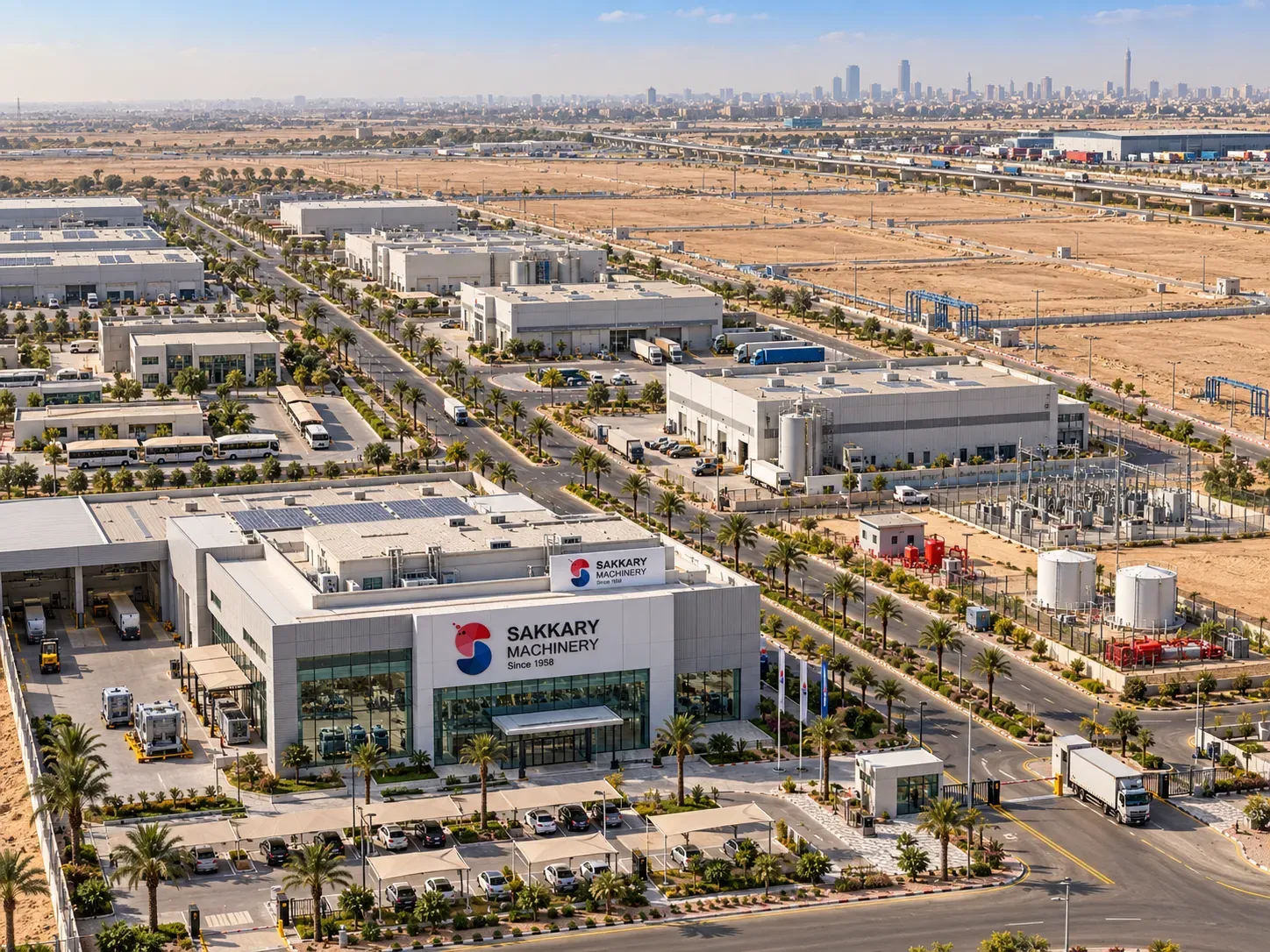 : Industrial planning concept for factory feasibility study in egypt - SAKKARY MACHINERY