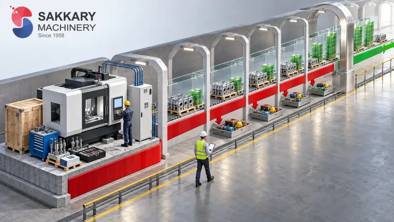 Industrial illustration for Payback Period for Industrial Machinery, SAKKARY MACHINERY Industrial Knowledge Center