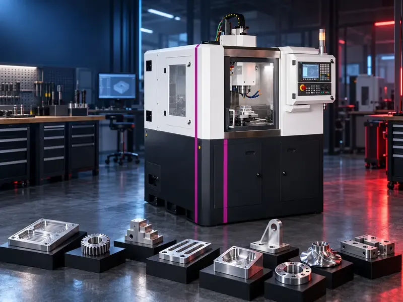 CNC milling machine for educational training with SIEMENS SINUMERIK 808D ADVANCED control