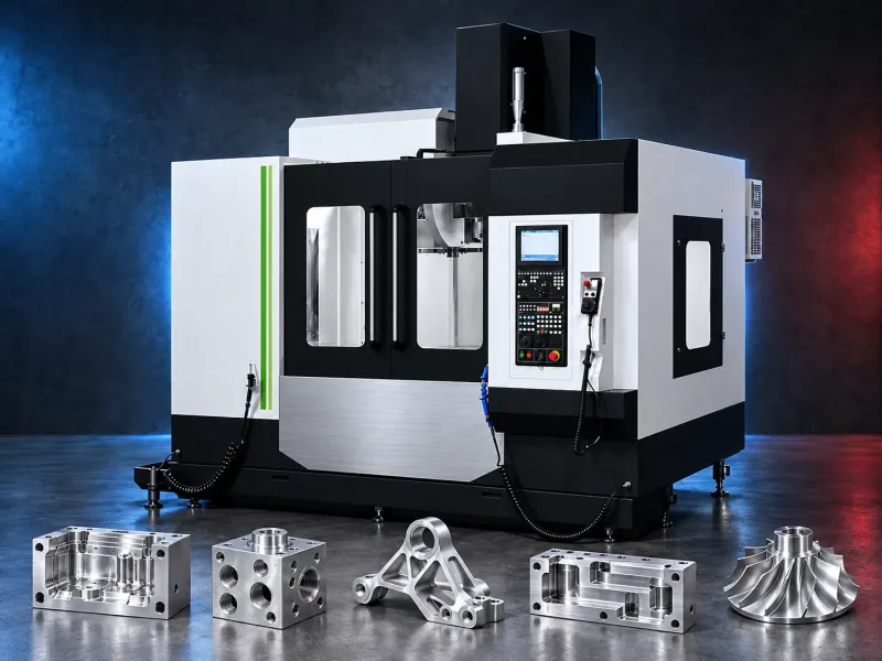 CNC Vertical Machining Center for milling metal components