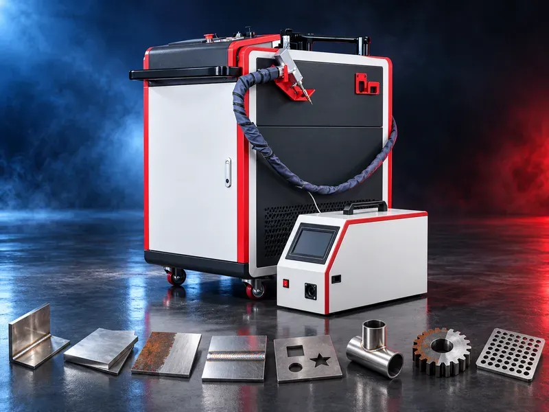 Handheld fiber laser welding machine for metal fabrication